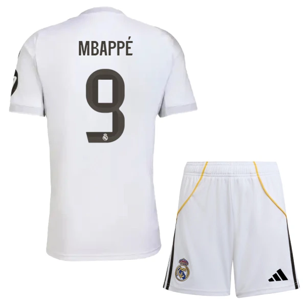 Koszulka Real Madryt Mbappé 9 25/26 Domowa Dziecięca Koszulka Real Madryt Mbappé 9 25/26 Domowa Dziecięca