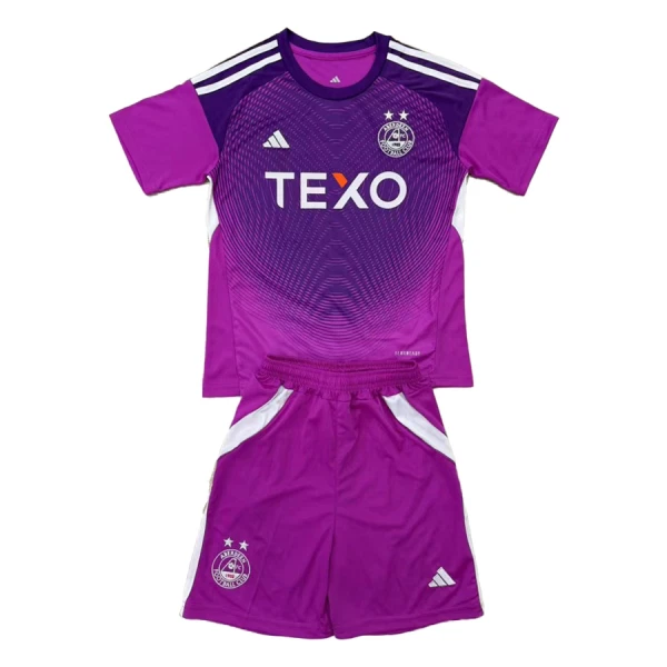 Koszulka Bramkarska Aberdeen 25/26 Fioletowy Dziecięca Koszulka Bramkarska Aberdeen 25/26 Fioletowy Dziecięca
