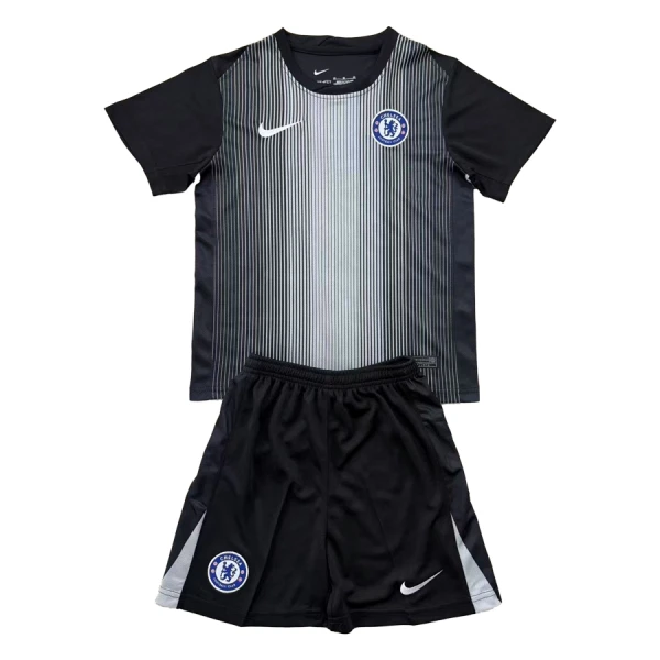 Koszulka Bramkarska Chelsea 25/26 Czarny Dziecięca Koszulka Bramkarska Chelsea 25/26 Czarny Dziecięca