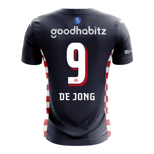 Koszulka PSV Eindhoven De Jong 9 25/26 Wyjazdowa Koszulka PSV Eindhoven De Jong 9 25/26 Wyjazdowa
