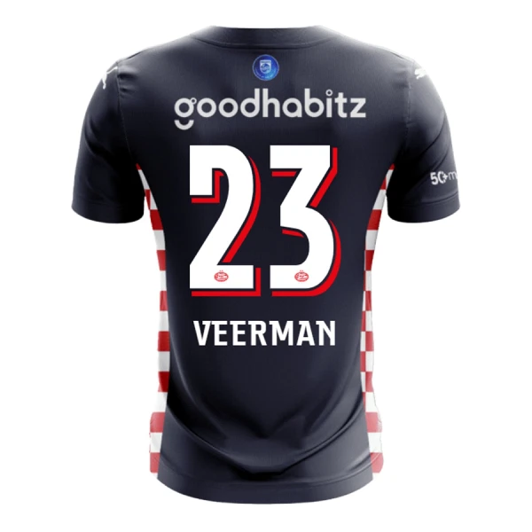 Koszulka PSV Eindhoven Veerman 23 25/26 Wyjazdowa Koszulka PSV Eindhoven Veerman 23 25/26 Wyjazdowa