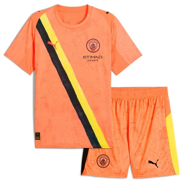 Koszulka Bramkarska Manchester City KidSuper 25/26 Dziecięca Koszulka Bramkarska Manchester City KidSuper 25/26 Dziecięca