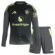 Koszulka Bramkarska Manchester United 25/26 Domowa Długi Rękaw Dziecięca Koszulka Bramkarska Manchester United 25/26 Domowa Długi Rękaw Dziecięca