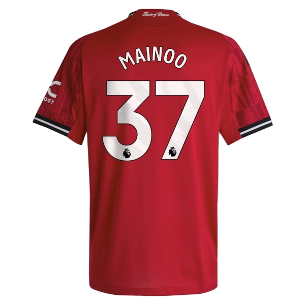 Koszulka Manchester United Mainoo 37 25/26 Domowa Koszulka Manchester United Mainoo 37 25/26 Domowa