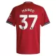Koszulka Manchester United Mainoo 37 25/26 Domowa Koszulka Manchester United Mainoo 37 25/26 Domowa