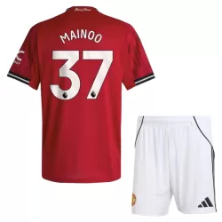 Koszulka Manchester United Mainoo 37 25/26 Domowa Dziecięca Koszulka Manchester United Mainoo 37 25/26 Domowa Dziecięca