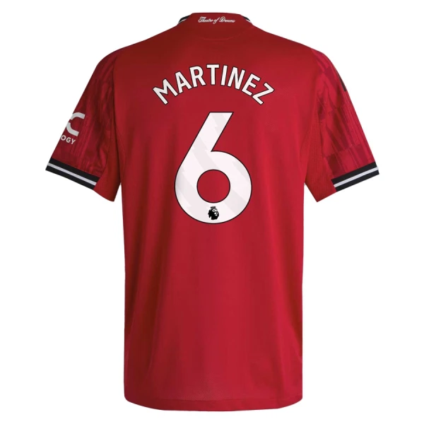 Koszulka Manchester United Martinez 6 25/26 Domowa Koszulka Manchester United Martinez 6 25/26 Domowa