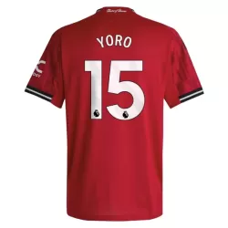 Koszulka Manchester United Yoro 15 25/26 Domowa Koszulka Manchester United Yoro 15 25/26 Domowa