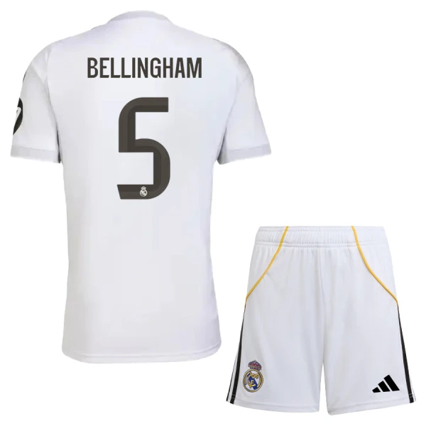 Koszulka Real Madryt Bellingham 5 25/26 Domowa Dziecięca Koszulka Real Madryt Bellingham 5 25/26 Domowa Dziecięca