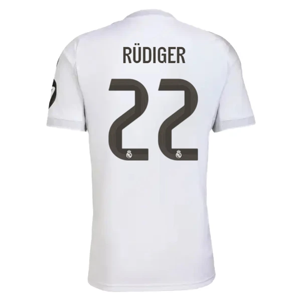 Koszulka Real Madryt Rudiger 22 25/26 Domowa Koszulka Real Madryt Rudiger 22 25/26 Domowa
