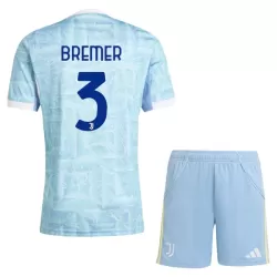 Koszulka Juventus FC Bremer 3 25/26 Wyjazdowa Dziecięca Koszulka Juventus FC Bremer 3 25/26 Wyjazdowa Dziecięca