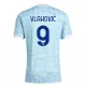 Koszulka Juventus FC Vlahovic 9 25/26 Wyjazdowa Koszulka Juventus FC Vlahovic 9 25/26 Wyjazdowa