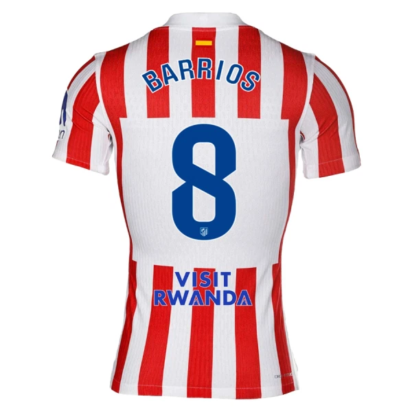 Koszulka Atlético Madryt Barrios 8 25/26 Domowa Koszulka Atlético Madryt Barrios 8 25/26 Domowa