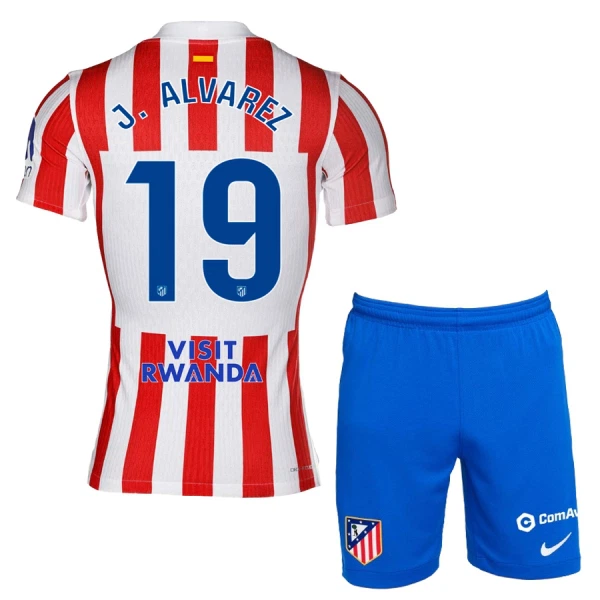 Koszulka Atlético Madryt J. Alvarez 19 25/26 Domowa Dziecięca Koszulka Atlético Madryt J. Alvarez 19 25/26 Domowa Dziecięca