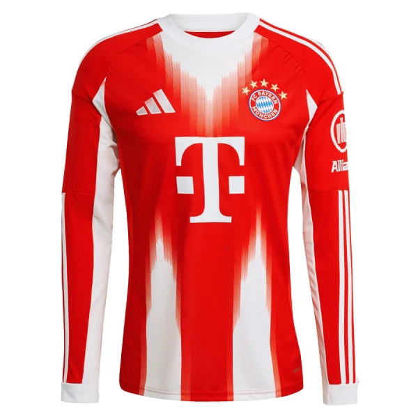 Koszulka FC Bayern Monachium 25/26 Domowa Długi Rękaw
