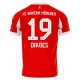 Koszulka FC Bayern Monachium Alphonso Davies 19 25/26 Domowa Koszulka FC Bayern Monachium Alphonso Davies 19 25/26 Domowa