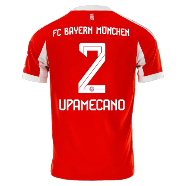 Koszulka FC Bayern Monachium Dayot Upamecano 2 25/26 Domowa Koszulka FC Bayern Monachium Dayot Upamecano 2 25/26 Domowa