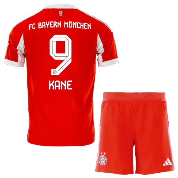 Koszulka FC Bayern Monachium Harry Kane 9 25/26 Domowa Dziecięca Koszulka FC Bayern Monachium Harry Kane 9 25/26 Domowa Dziecięca