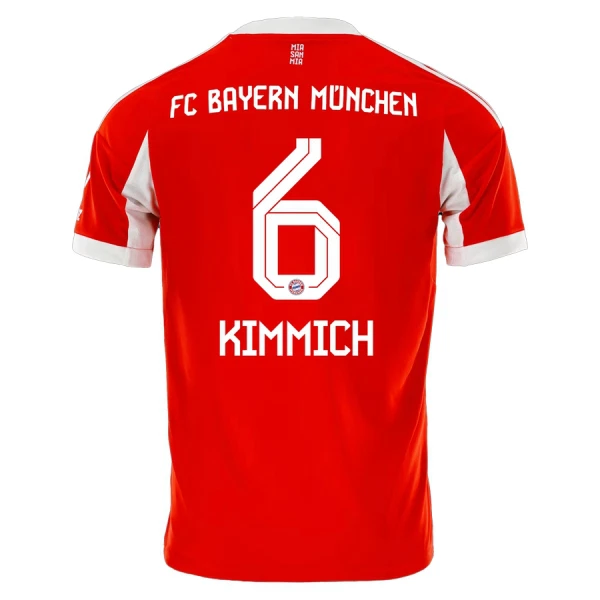 Koszulka FC Bayern Monachium Joshua Kimmich 6 25/26 Domowa Koszulka FC Bayern Monachium Joshua Kimmich 6 25/26 Domowa