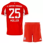 Koszulka FC Bayern Monachium Thomas Müller 25 25/26 Domowa Dziecięca