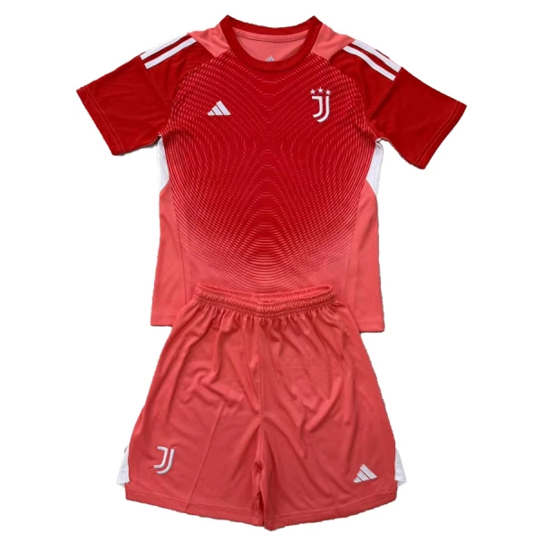 Koszulka Bramkarska Juventus FC 25/26 Czerwony Dziecięca