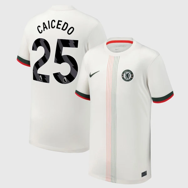 Koszulka Chelsea Caicedo 25 25/26 Wyjazdowa