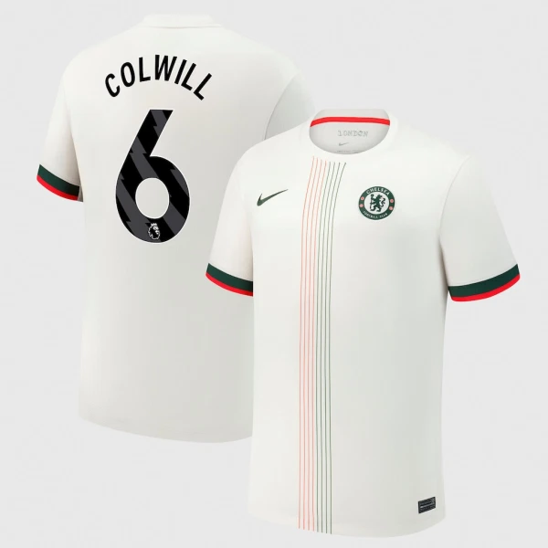 Koszulka Chelsea Colwill 6 25/26 Wyjazdowa
