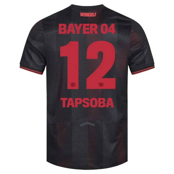 Koszulka Bayer Leverkusen Edmond Tapsoba 12 25/26 Domowa