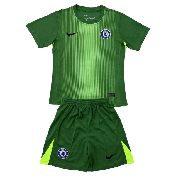 Koszulka Bramkarska Chelsea 25/26 Zielony Dziecięca
