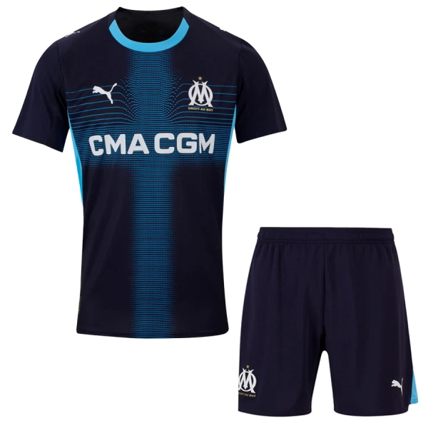 Koszulka Olympique Marseille 25/26 Wyjazdowa Dziecięca