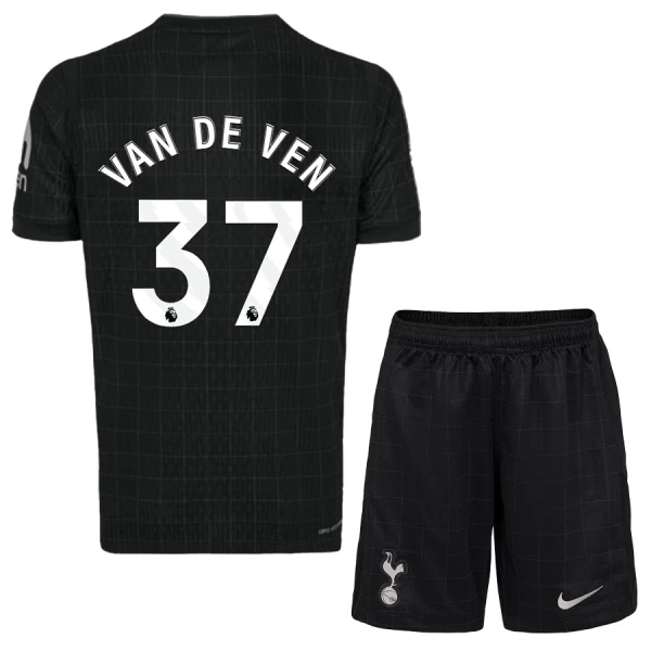 Koszulka Tottenham Hotspur Van De Ven 37 25/26 Wyjazdowa Dziecięca