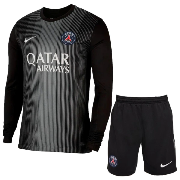 Koszulka Bramkarska Paris Saint-Germain 25/26 Długi Rękaw Dziecięca