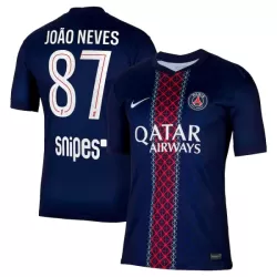 Koszulka Paris Saint-Germain Joao Neves 87 25/26 Domowa Koszulka Paris Saint-Germain Joao Neves 87 25/26 Domowa
