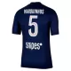 Koszulka Paris Saint-Germain Marquinhos 5 25/26 Domowa
