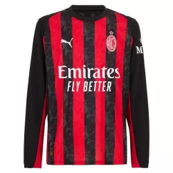 Koszulka AC Milan 25/26 Domowa Długi Rękaw Koszulka AC Milan 25/26 Domowa Długi Rękaw