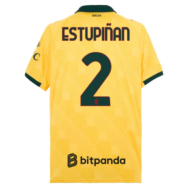 Koszulka AC Milan Estupinan 2 25/26 Trzecia Koszulka AC Milan Estupinan 2 25/26 Trzecia