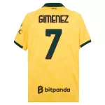 Koszulka AC Milan Gimenez 7 25/26 Trzecia