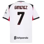Koszulka AC Milan Gimenez 7 25/26 Wyjazdowa