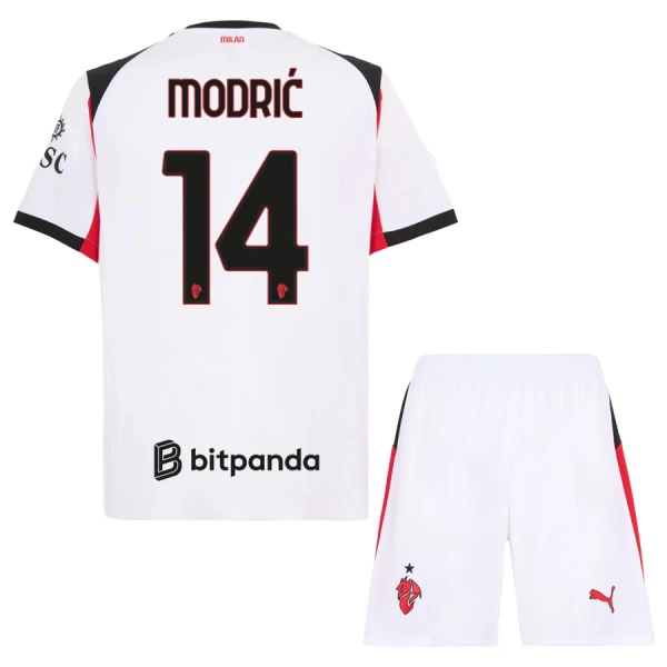 Koszulka AC Milan Modrić 14 25/26 Wyjazdowa Dziecięca Koszulka AC Milan Modrić 14 25/26 Wyjazdowa Dziecięca
