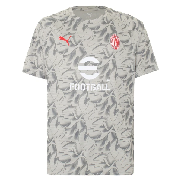 Koszulka AC Milan Pre-Match 25/26 Szary
