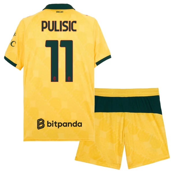Koszulka AC Milan Pulisic 11 25/26 Trzecia Dziecięca Koszulka AC Milan Pulisic 11 25/26 Trzecia Dziecięca