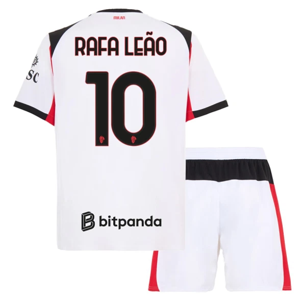 Koszulka AC Milan Rafael Leão 10 25/26 Wyjazdowa Dziecięca Koszulka AC Milan Rafael Leão 10 25/26 Wyjazdowa Dziecięca