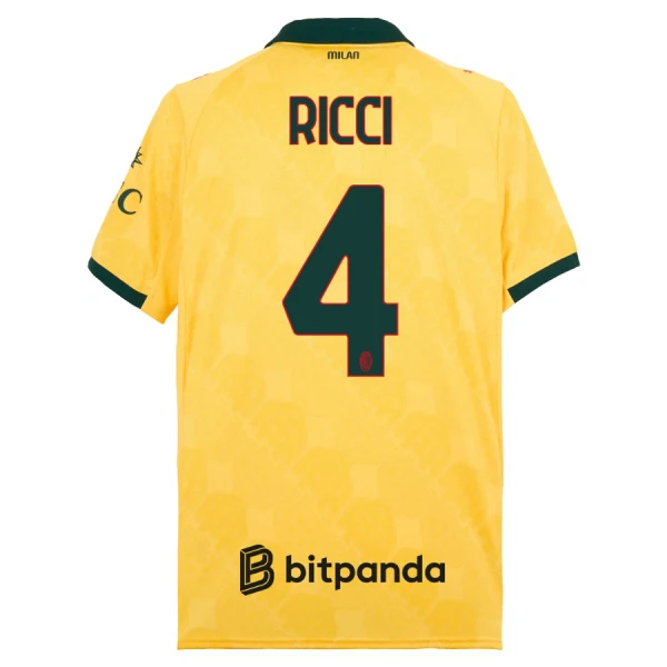 Koszulka AC Milan Ricci 4 25/26 Trzecia Koszulka AC Milan Ricci 4 25/26 Trzecia