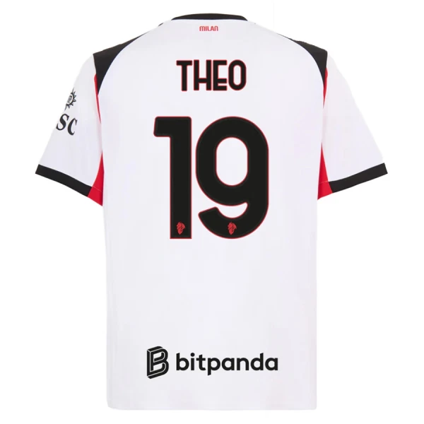 Koszulka AC Milan Theo 19 25/26 Wyjazdowa Koszulka AC Milan Theo 19 25/26 Wyjazdowa