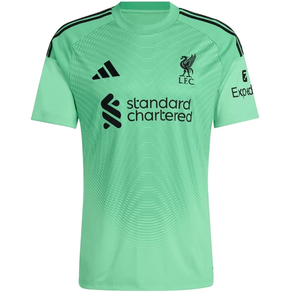 Koszulka Bramkarska Liverpool 25/26 Zielony Koszulka Bramkarska Liverpool 25/26 Zielony