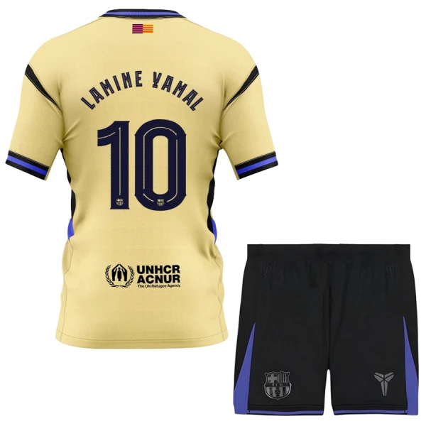 Koszulka FC Barcelona x Kobe Bryant Lamine Yamal 10 25/26 Wyjazdowa Dziecięca Koszulka FC Barcelona x Kobe Bryant Lamine Yamal 10 25/26 Wyjazdowa Dziecięca