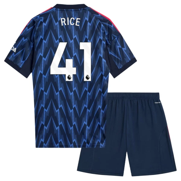 Koszulka Arsenal Rice 41 25/26 Wyjazdowa Dziecięca Koszulka Arsenal Rice 41 25/26 Wyjazdowa Dziecięca