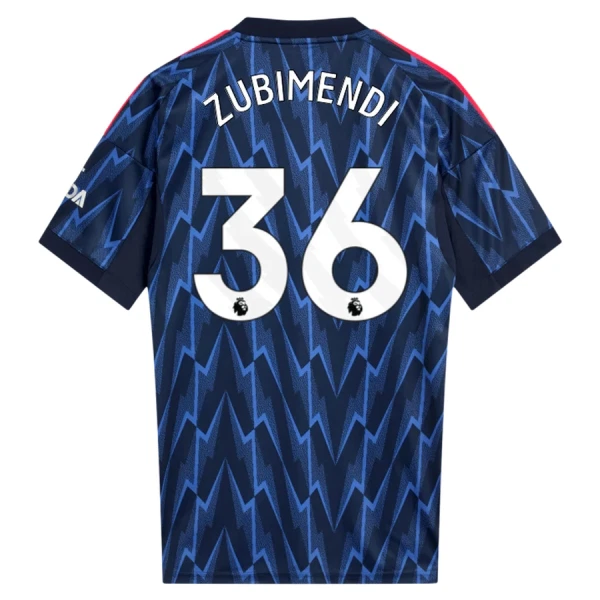 Koszulka Arsenal Zubimendi 36 25/26 Wyjazdowa Koszulka Arsenal Zubimendi 36 25/26 Wyjazdowa