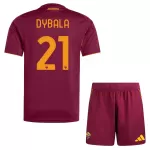 Koszulka AS Roma Dybala 21 25/26 Domowa Dziecięca