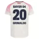 Koszulka Bayer Leverkusen Alejandro Grimaldo 20 25/26 Wyjazdowa Koszulka Bayer Leverkusen Alejandro Grimaldo 20 25/26 Wyjazdowa